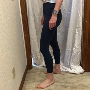 lululemon Align High-Rise Crop with Pockets 23", navy blue